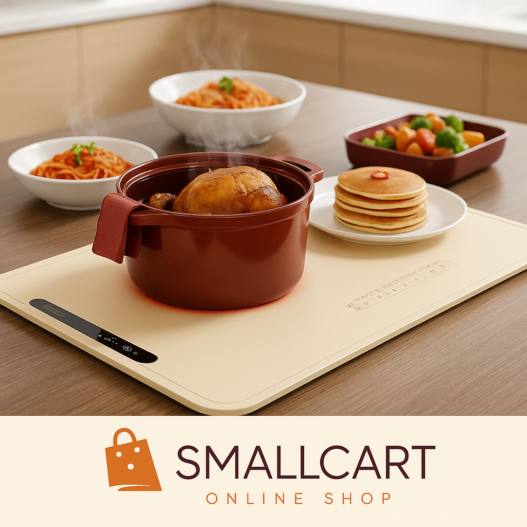 SmallCart Platinum Cured Silicone Electric Food Warming Mat