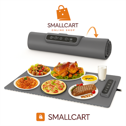 SmallCart Platinum Cured Silicone Electric Food Warming Mat