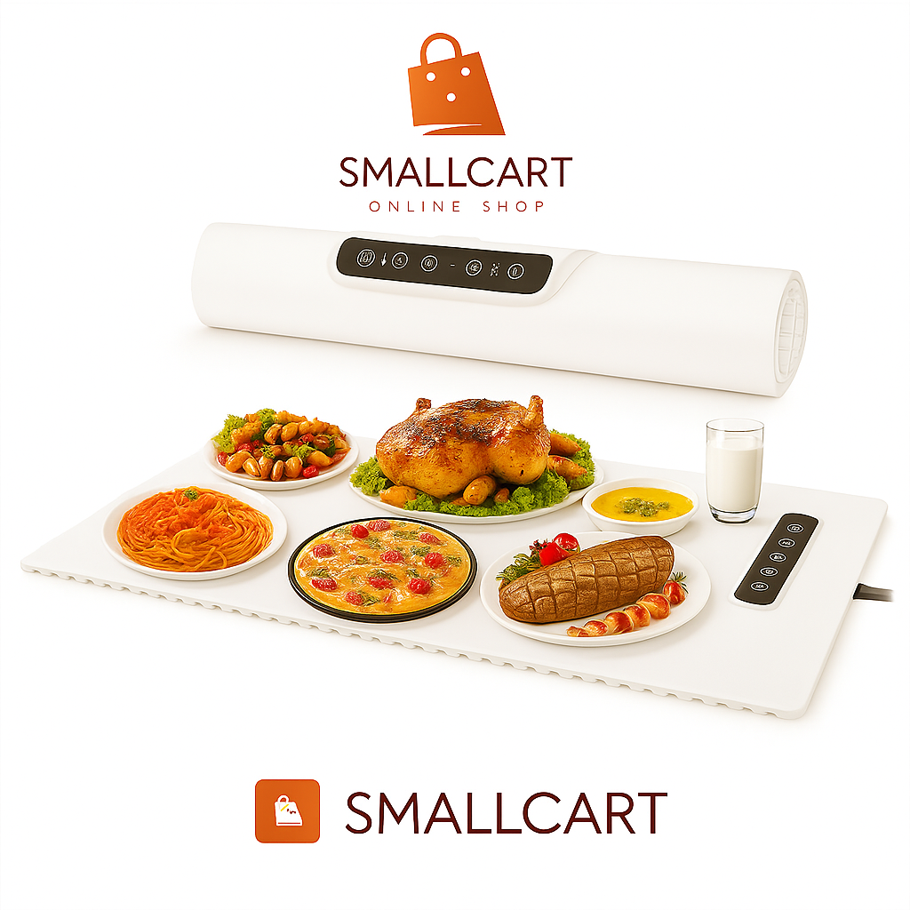 SmallCart Platinum Cured Silicone Electric Food Warming Mat