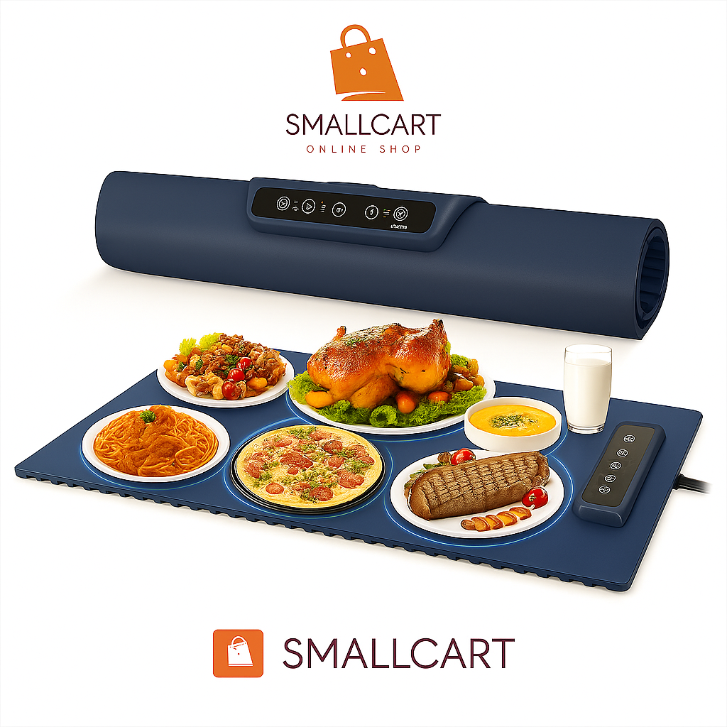 SmallCart Platinum Cured Silicone Electric Food Warming Mat
